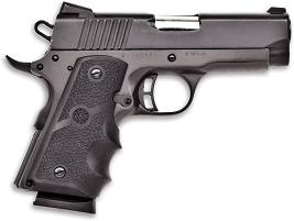 CITADEL 1911 COMPACT .45ACP 3 1/2" HOGUE BLACK