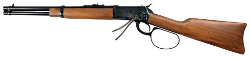 TRAPPER CARBINE, BLUED FRAME, ROUND BLUED BARREL, LRG LP, SR