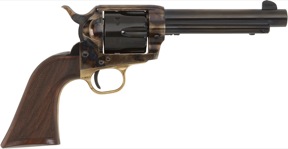 STANDARD CASEHARDENING, CKRD WALNUT GRIPS (1860 ARMY)