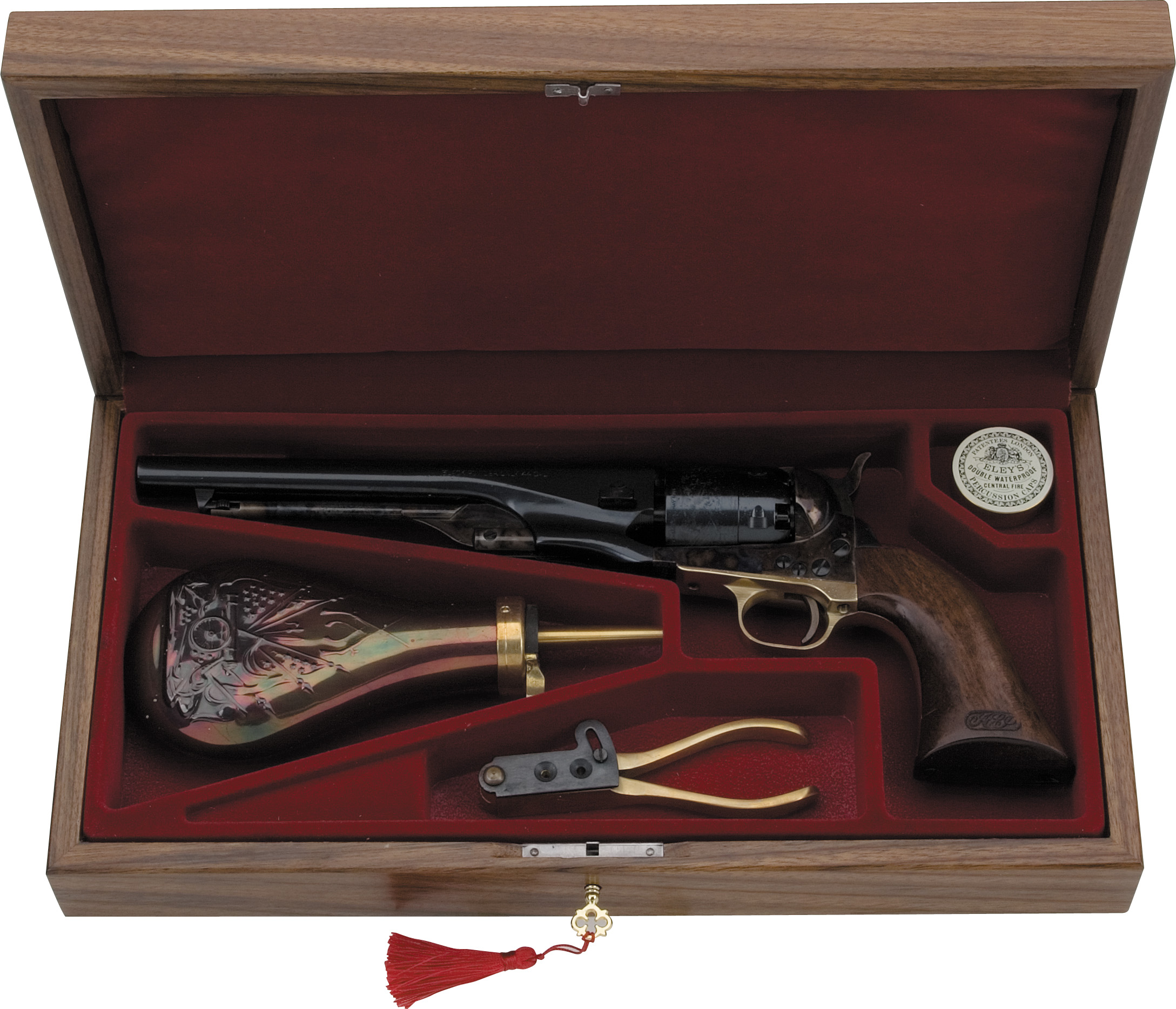 Pistol presentation case Collectibles Memorabilia