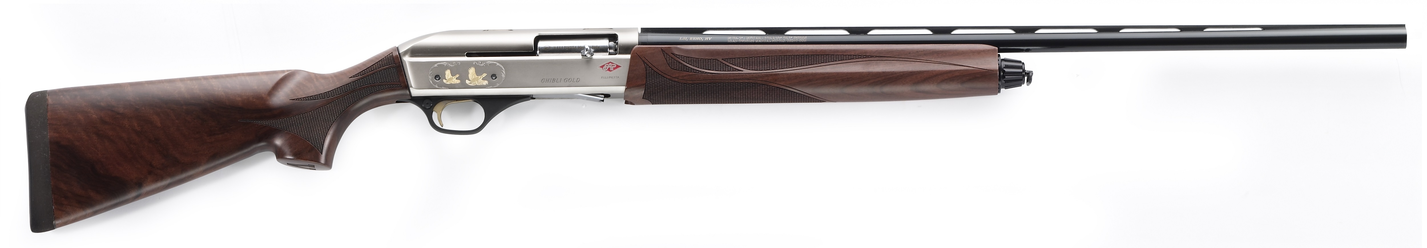 GHIBLI SHOTGUN 20GA 28" NICKEL ENGRAVED WOOD