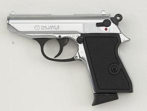 KIMAR GERMAN AUTO LADY K (PPK) - NICKEL