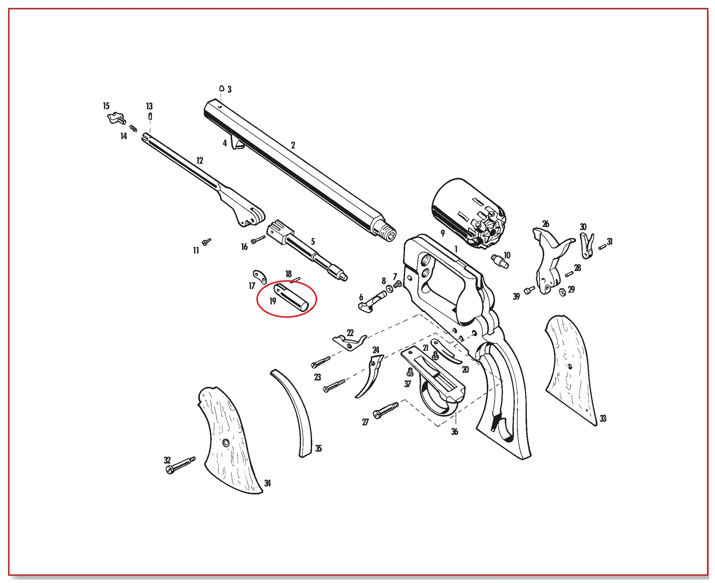 Show product details for #19 1862 Spiller & Burr Plunger