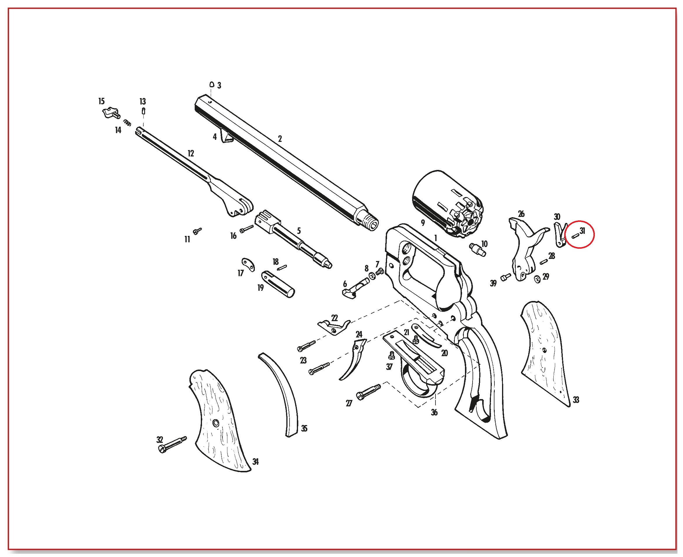 Show product details for #31 1858/62 Hand Screw