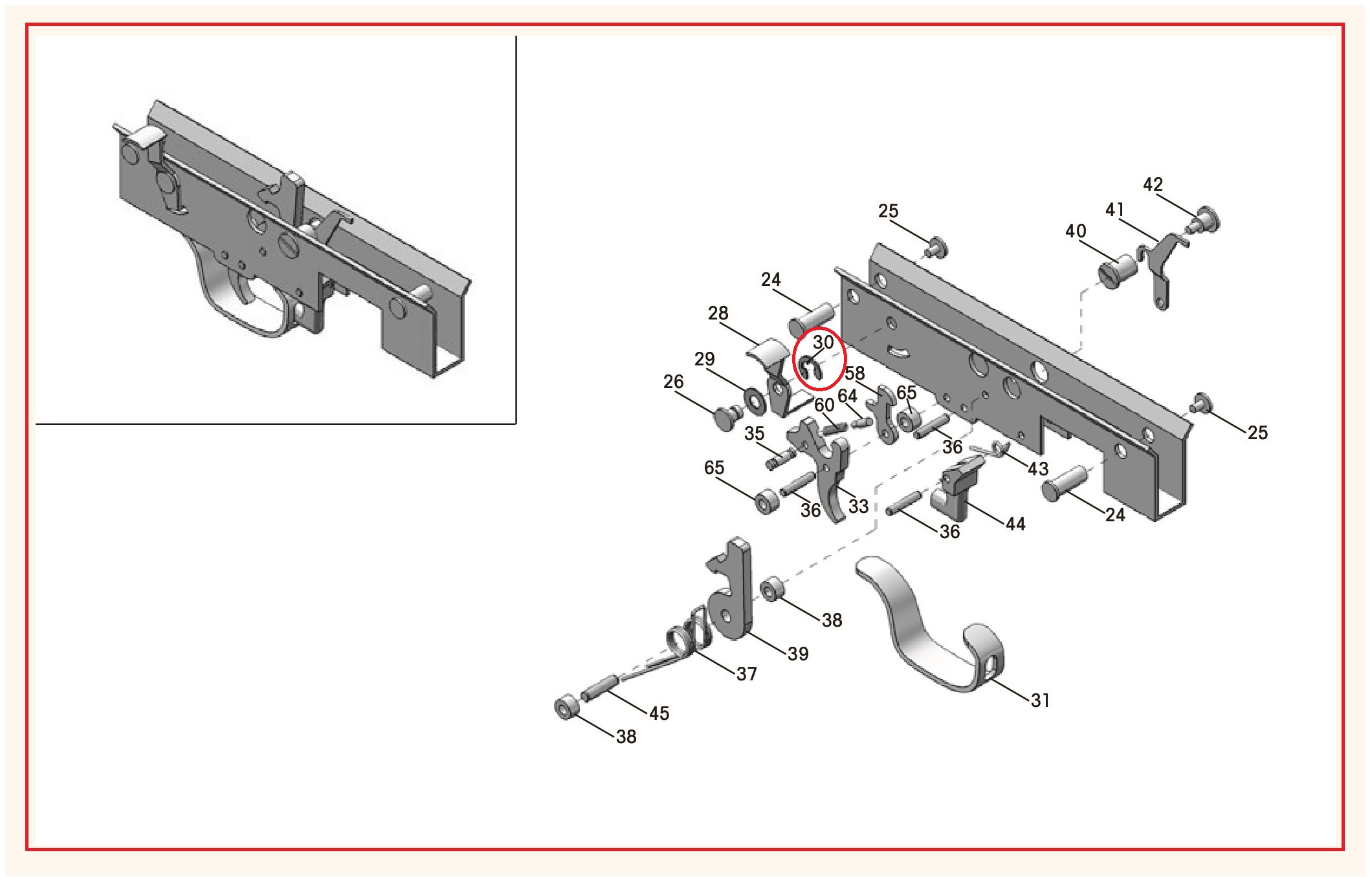 Show product details for #30 PPS/50 Safety Retainer (Split Pin)