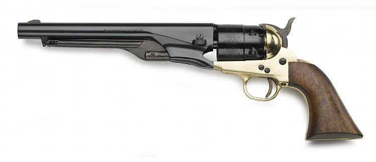 1860 Army Brass .44 8"