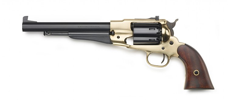 1858 Remington Brass Army Target Model .44 8"