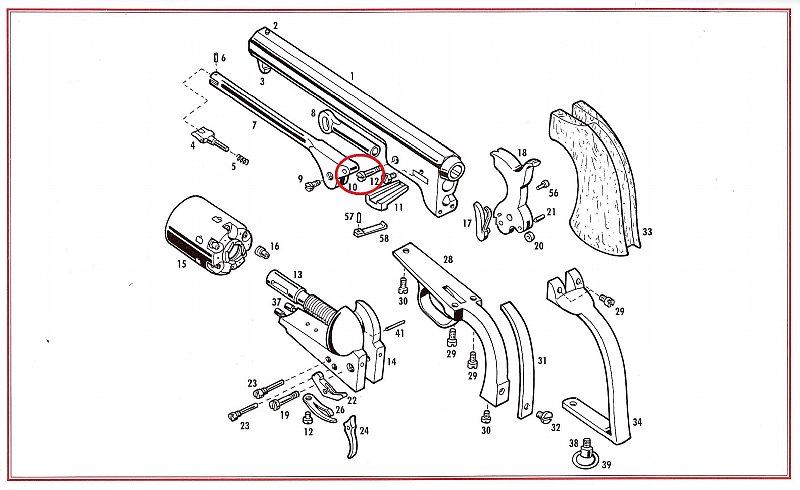 Show product details for #10 1851 Loading Lever Screw