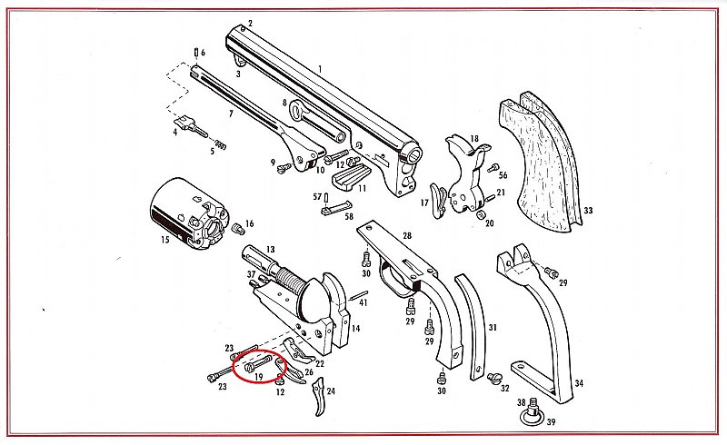 Show product details for #19 1851/60/61 Hammer Screw