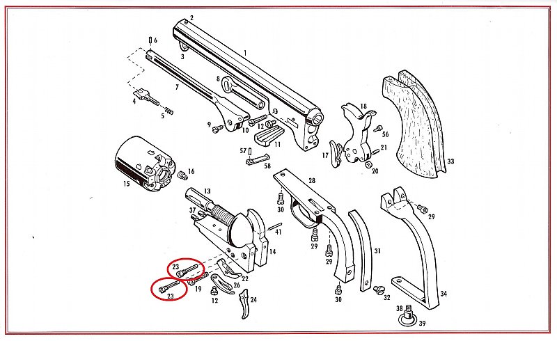 Show product details for #23 1851/60/61 Trigger OR Bolt Screw (1Pc)