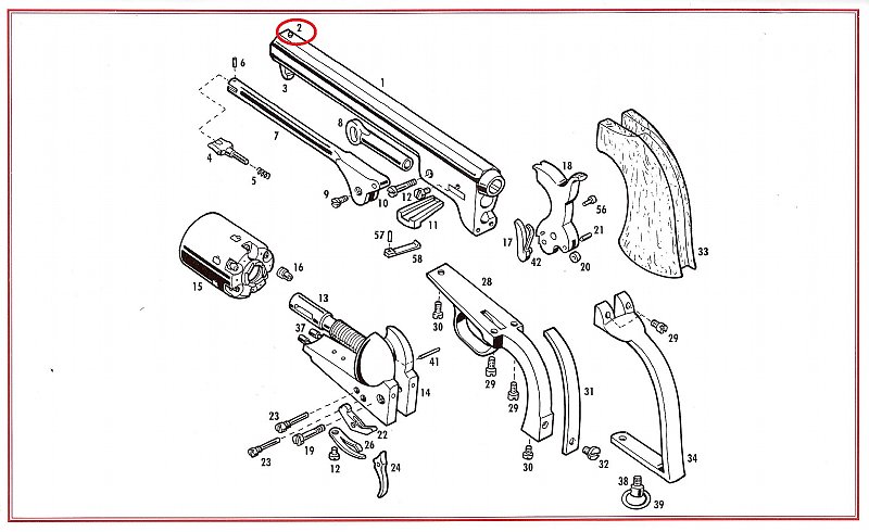 Show product details for #2 1851/62 Front Sight