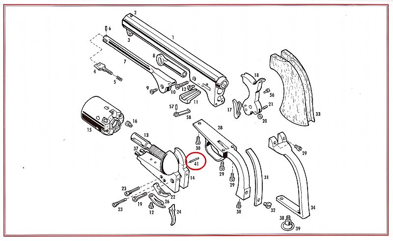 Show product details for #41 1851/60/61 Base Pin Locking Pin