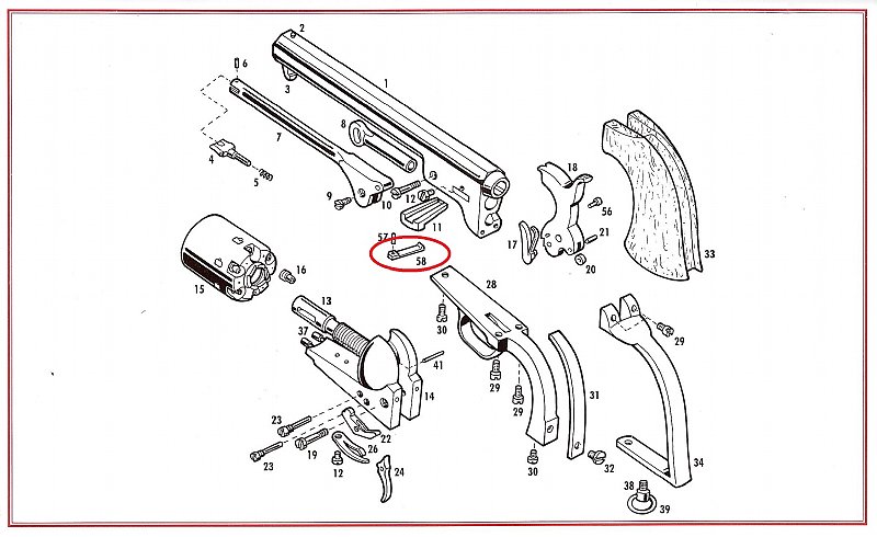 Show product details for #58 1851/60/61 Wedge Spring