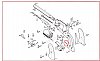 Show product details for #35 1858 Mainspring Screw