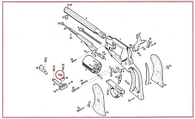 #53 1858 Elevation Adjustment Screw