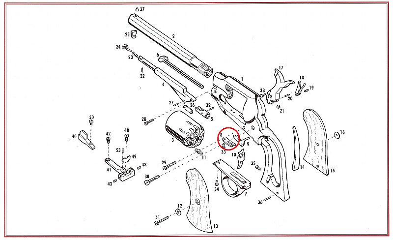 Show product details for #8 1858 Trigger & Bolt Spring