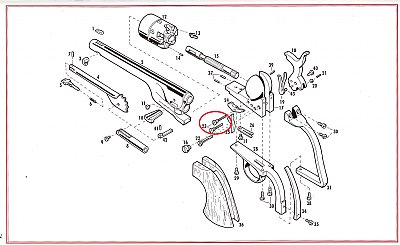 #23 1851/60/61 Trigger OR Bolt Screw (1Pc)
